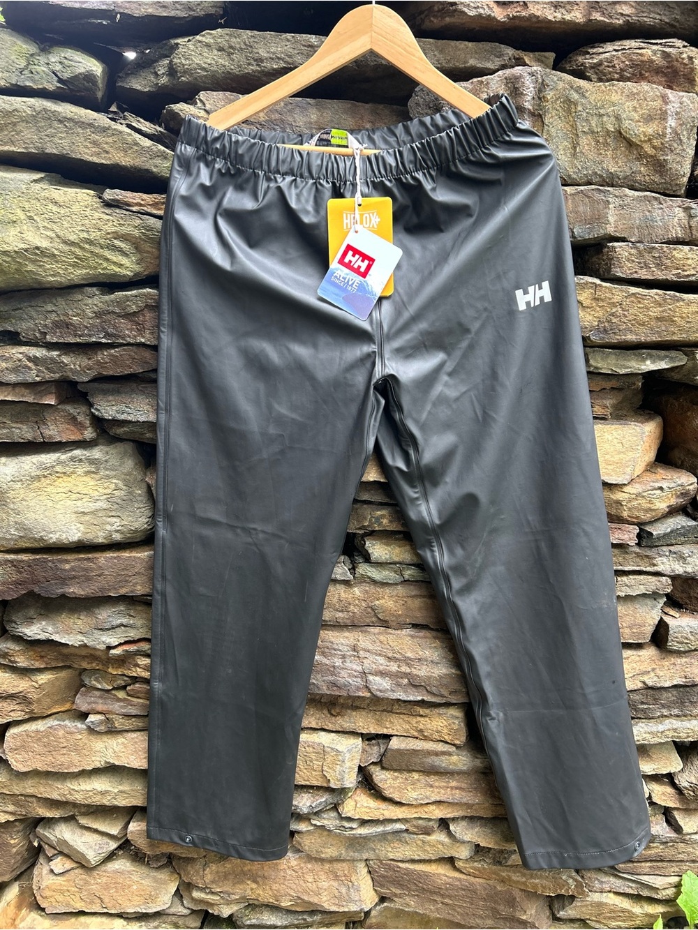 Helly Hansen Junior Black Waterproof Rain Pants
